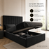 Kensington Ottoman Storage Bed Frame - Optional Mattress