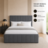 Kensington Ottoman Storage Bed Frame - Optional Mattress