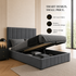 Kensington Ottoman Storage Bed Frame - Optional Mattress