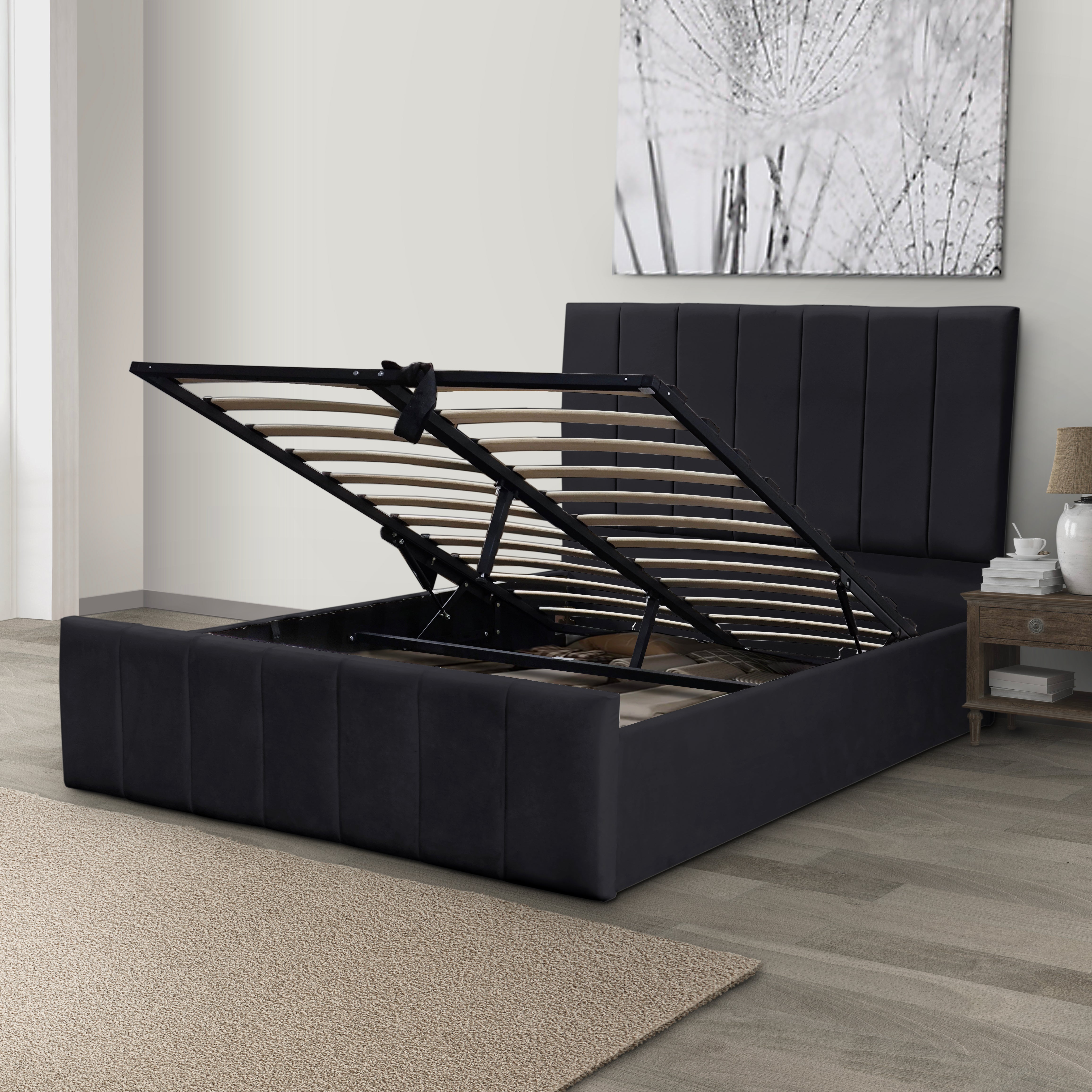 Tall Ottoman Storage Bed Frame FREE DELIVERY