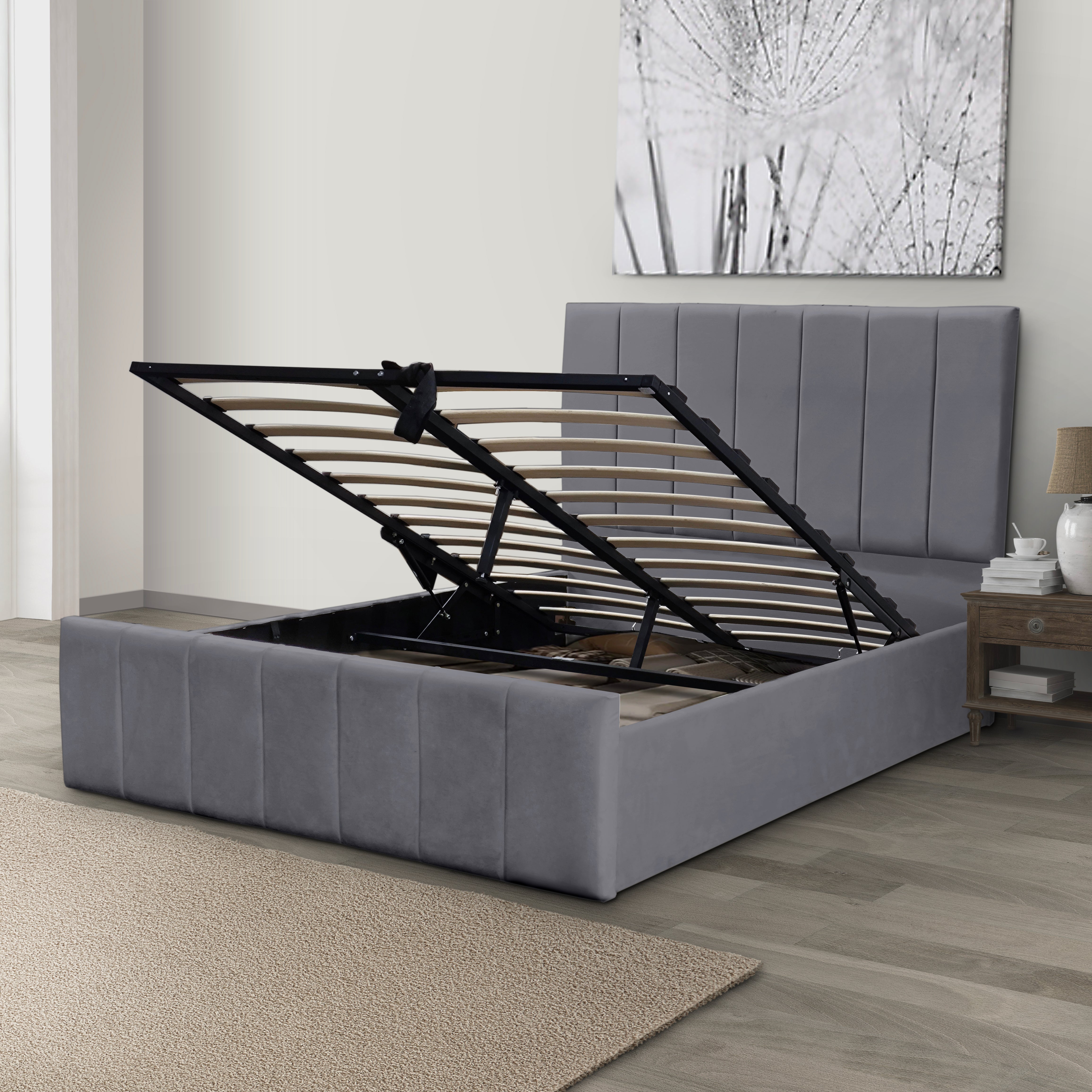 Tall Ottoman Storage Bed Frame FREE DELIVERY